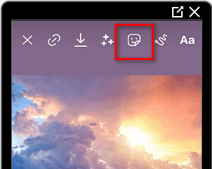 Стикеры для публикации в Инстаграме